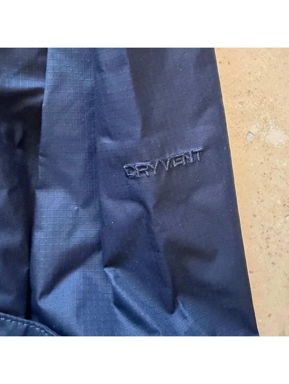 North Face Venture Hooded Rain Jacket Waterproof Urban Navy Men Size Medium NWT